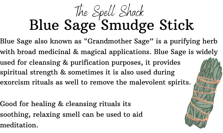 Witchuals - Rituals & Spellwork Apothecary - Wholesale Sage Bundle - Blue Sage Smudge Stick4