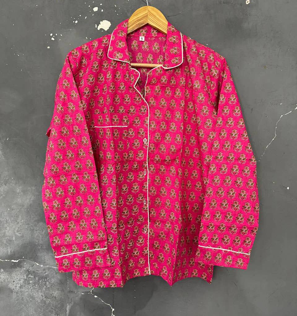 GYPSY STUDIO – Großhandel Schlafanzug-Set – Damen – Damen Sommer Baumwolle Pyjama Sets Loungewear Baumwolle Schlafanzug Sets2