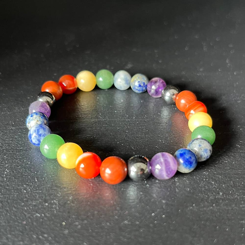 VIE - Venta al por mayor Pulsera de cuentas - Pulsera de cristal de 8 mm122