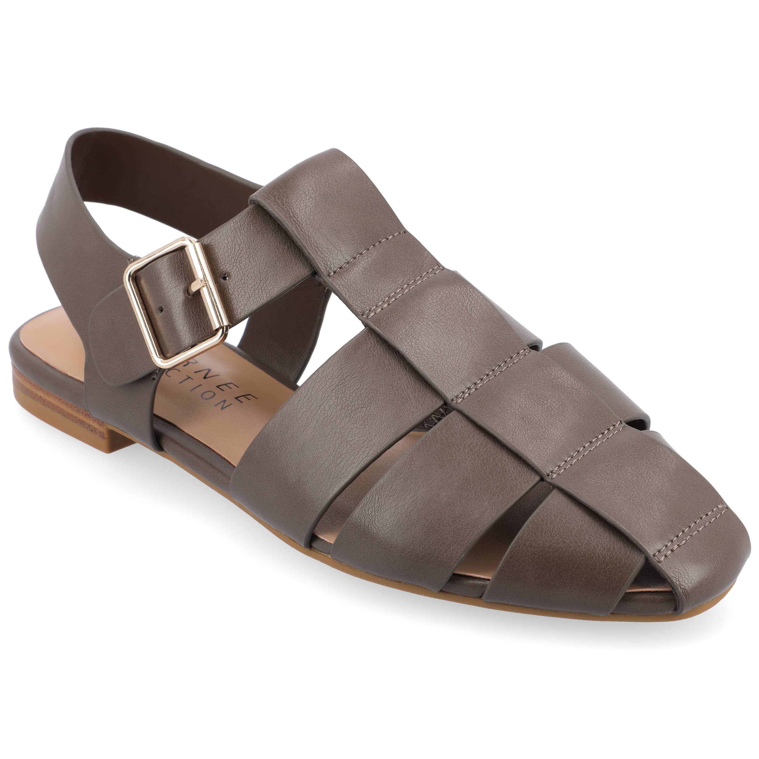 Journee - Wholesale Sandals - Women's - Cailinna Fisherman Sandal In Faux Leather3