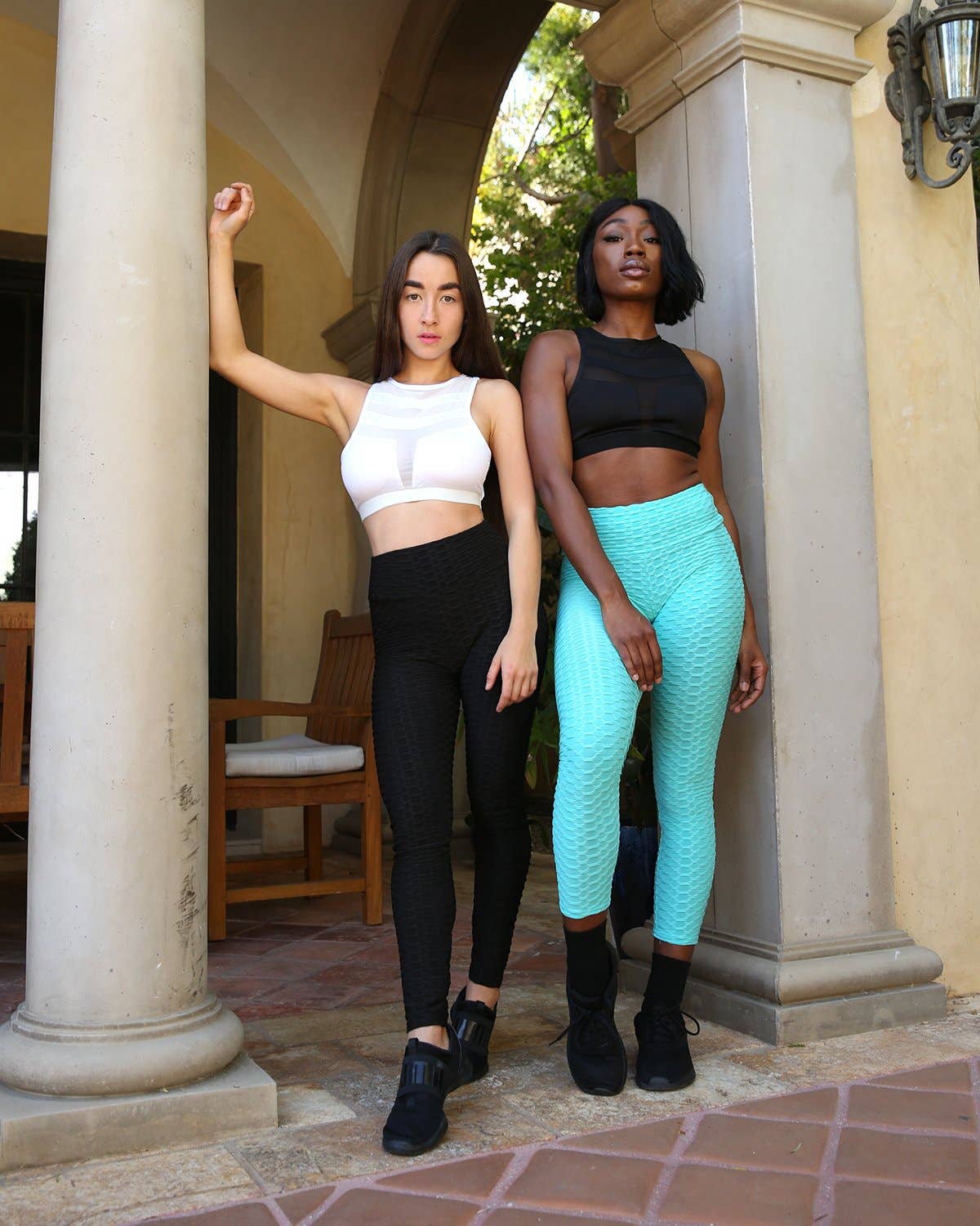 Lenawee Moda - Wholesale Athletic/Lounge Leggings - Women's - Bentley Leggings - Black14