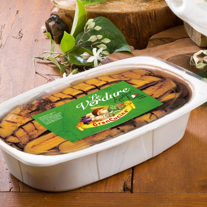 TAB GREEN LINE SRL (Gran Cucina) - Wholesale Canned Vegetables - Sliced Grilled Zucchini Tray 2.1kg