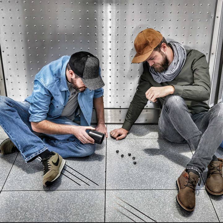 Troika, Duke Baron & Paperthinks by Brand Node, Inc. - Wholesale Dice - Troika Wurfel to Go, Dice Cup with Five Dice4