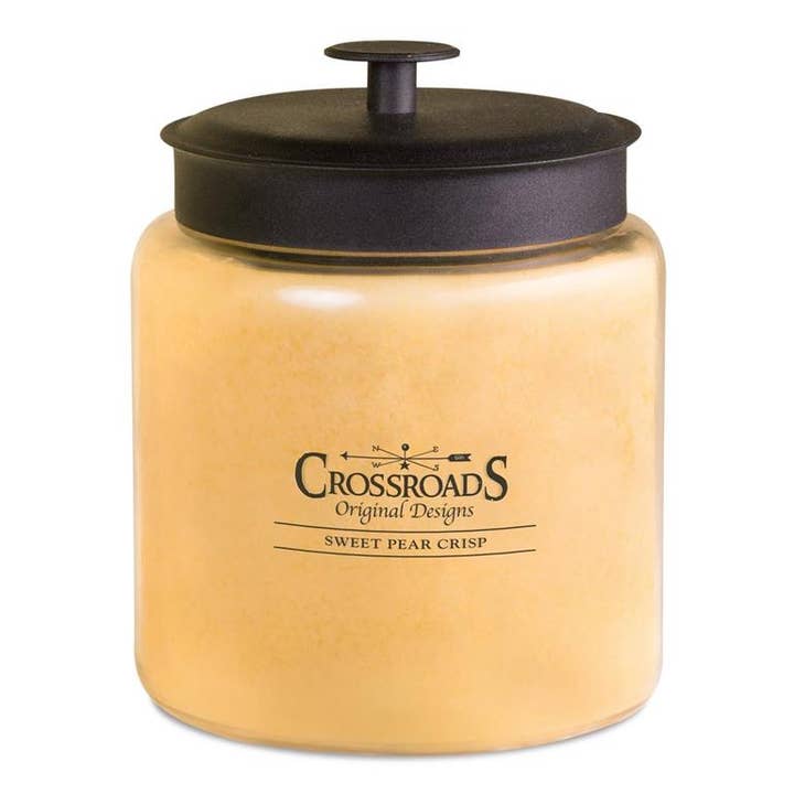 Crossroads Original Designs - Wholesale Jar/Filled Candle - Sweet Pear Crisp - 96 oz. Candle
