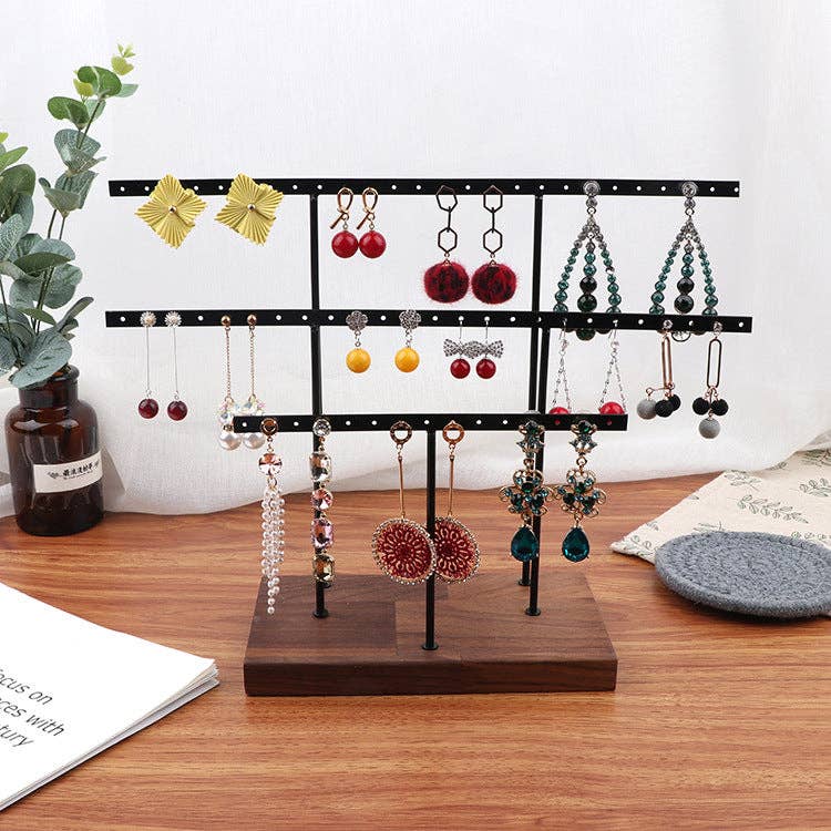 Ole - Wholesale Jewelry Stand & Display - Earrings Alloy Display Stand W16012