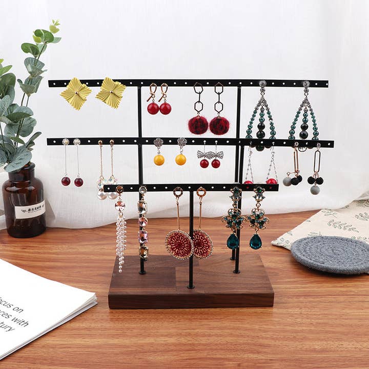 Ole - Wholesale Jewelry Stand & Display - Earrings Alloy Display Stand W16012