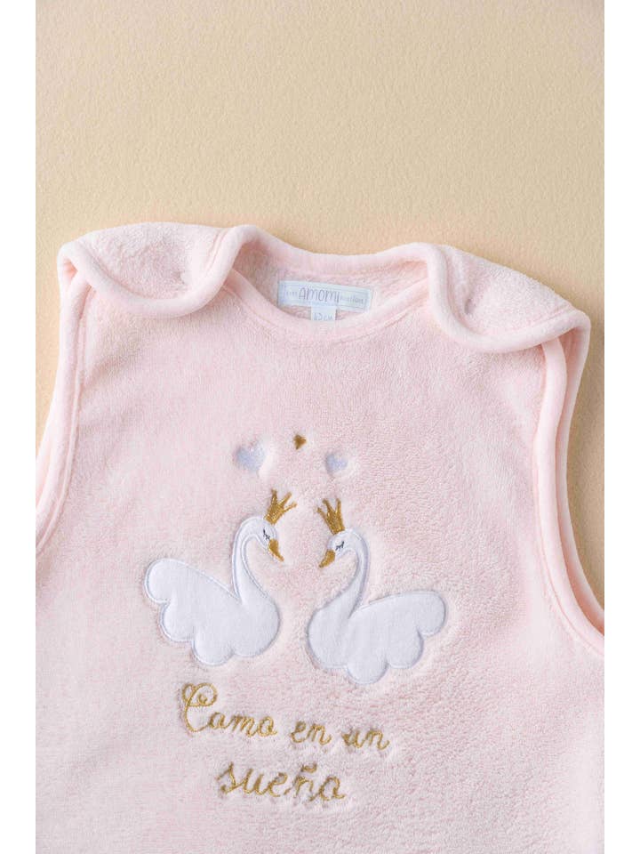 LIGHT PINK Saco de dormir para bebé 90 cm for wholesale on Faire1