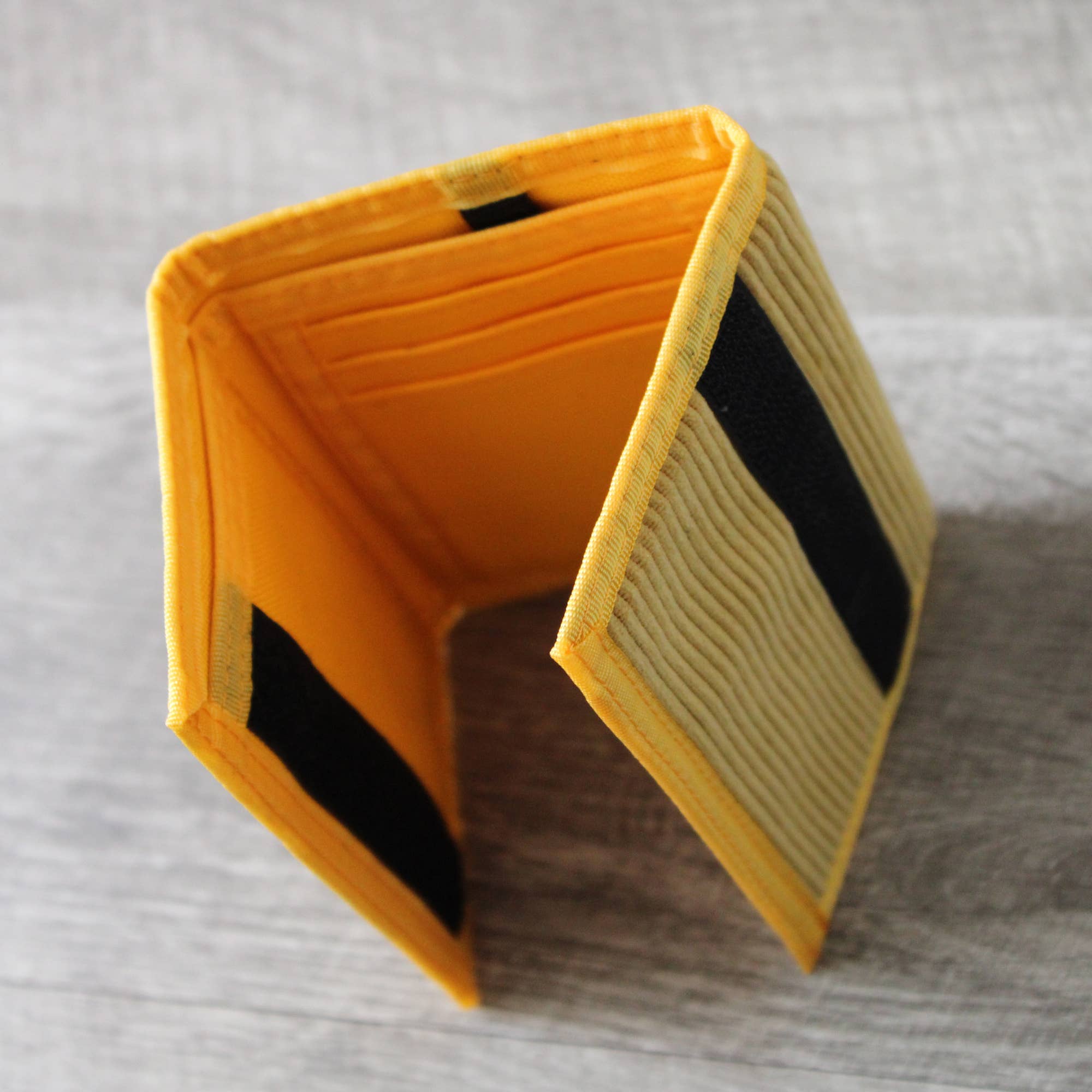 SheeleyCo - Wholesale Wallet - Unisex - It Could Be Worse Retro Velcro Corduroy Wallet2