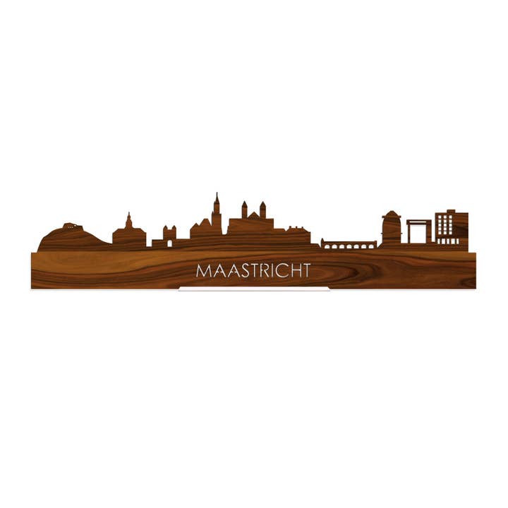 Standing Skyline Maastricht Rosewood for wholesale by WoodWideCities