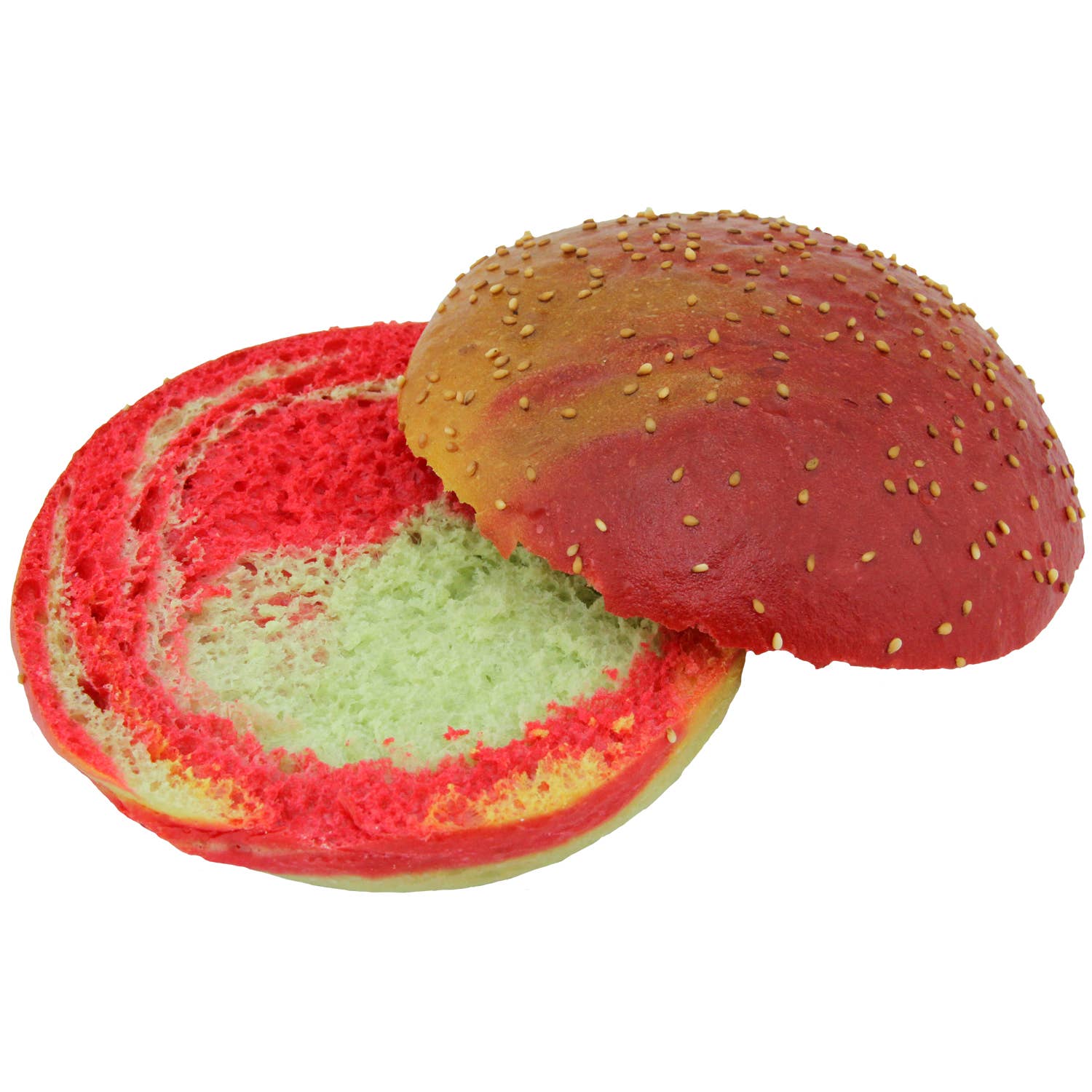 my-bakery - Vente Pains/tortillas - Boîte XL de 30 pains burger végan unicorn colorés2