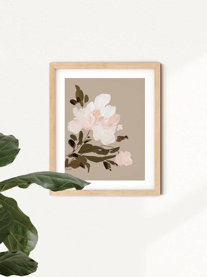 Terra Florets no.7 | Fine Art Giclee Print for wholesale by Anee Shah