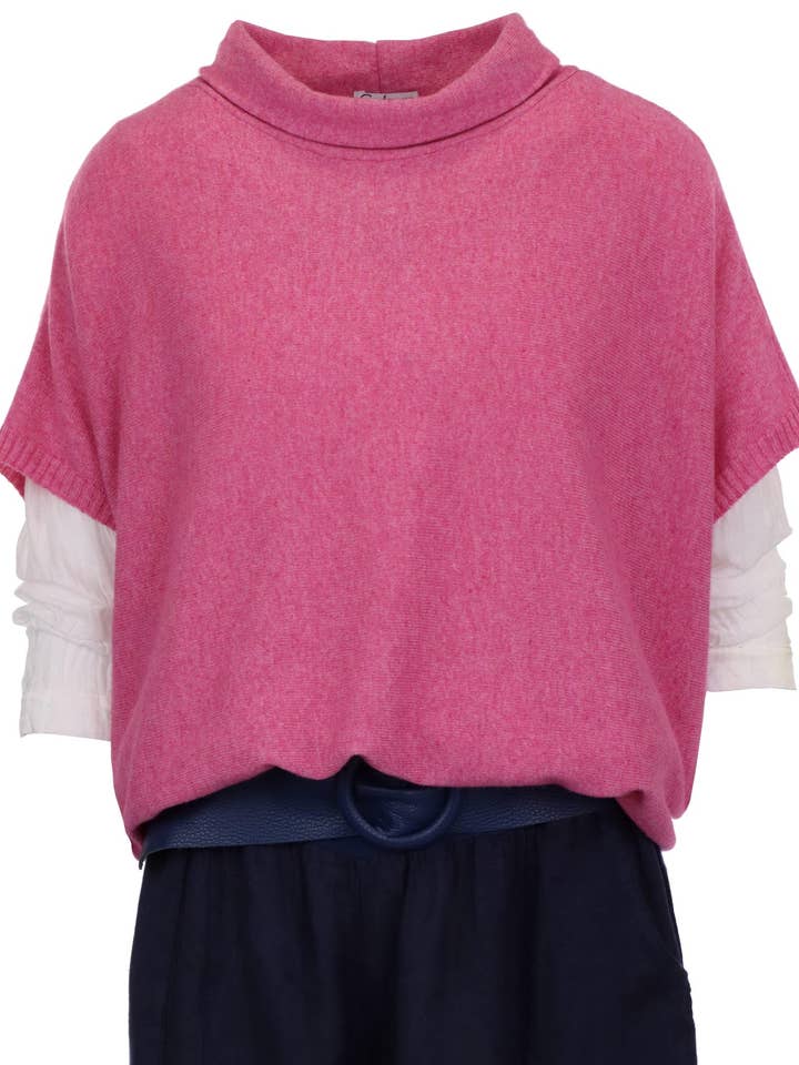 Cadenza Italy Ltd – wholesale Tunika - Dam – Klassisk tunika i kashmirblandning8