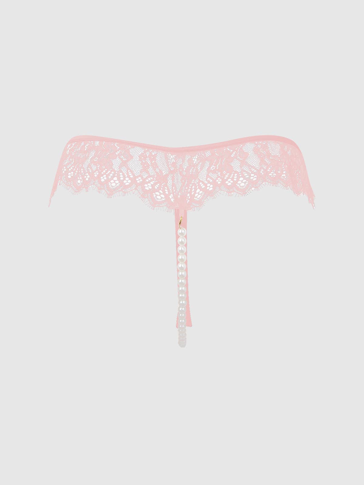 House of Desire - Wholesale Underwear - Women's - JOCELYN LACE & PEARL CROTCHLESS THONG19