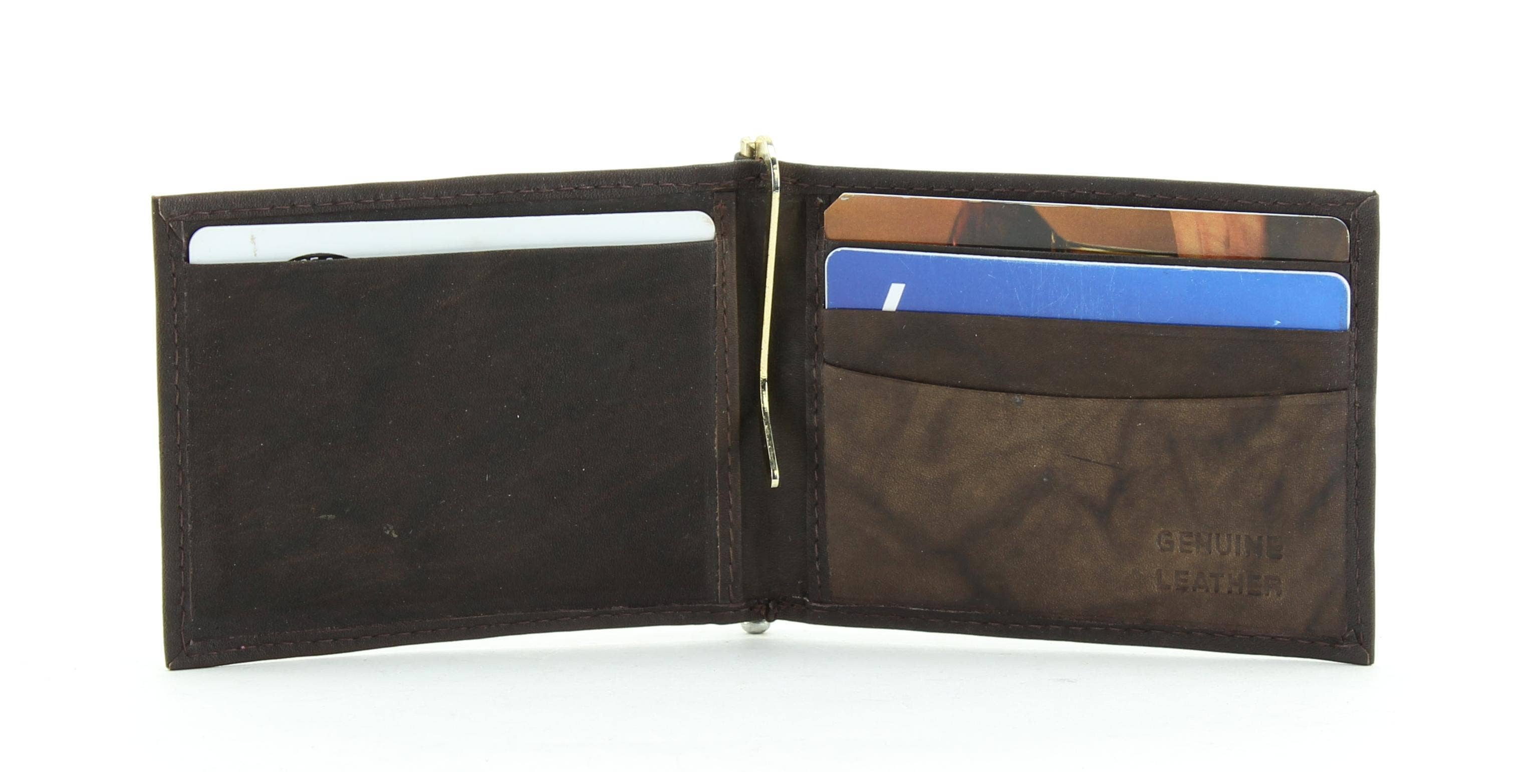 Leather Impressions Inc – wholesale Wallet – Women's – Cowhide Money Clip Wallet Style: 175731