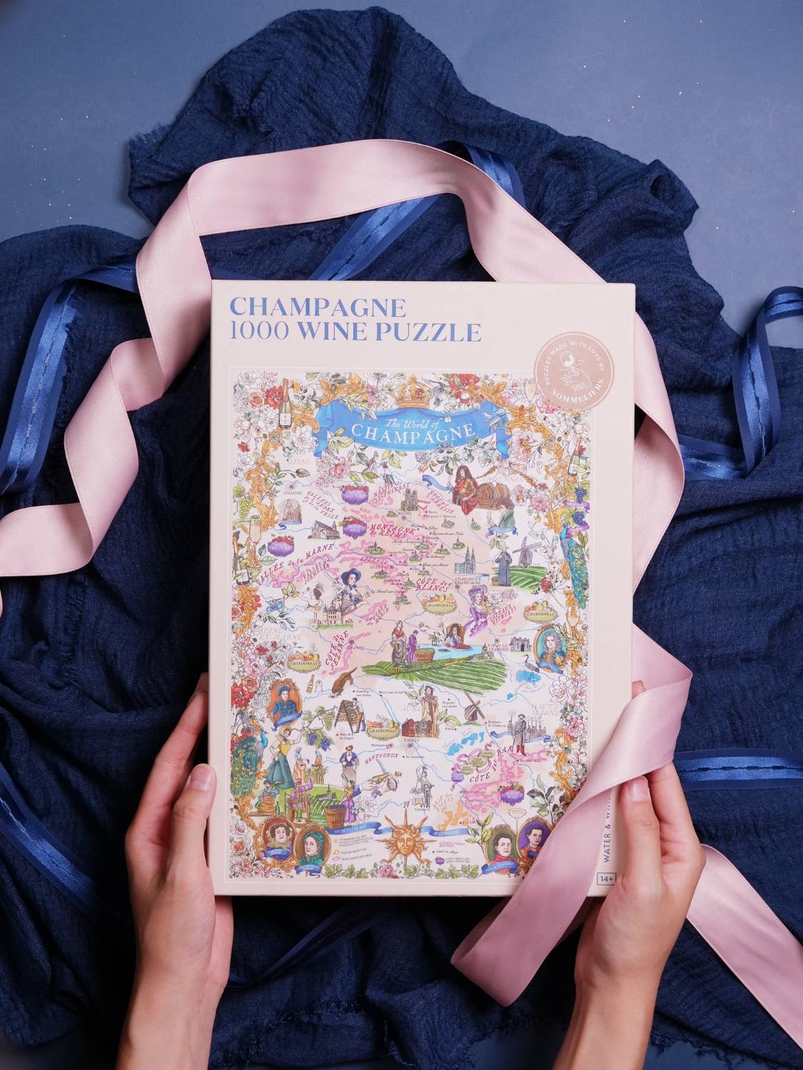 Water & Wines – wholesale Puzzle – Adult – Wine Puzzle - Champagne2