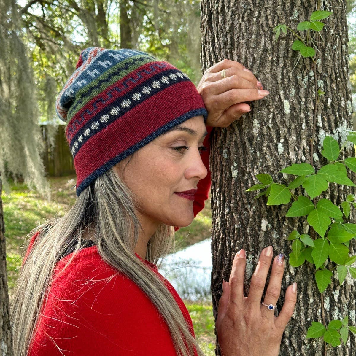 My Comfy Apparel - Wholesale Beanie - Women's - Alpaca Hat - Reversible Beanie Hat Alpaca Blend (HT341)3