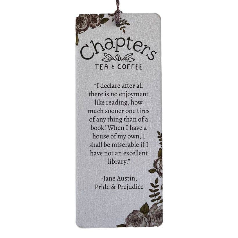 Chapters Tea & Company - Wholesale Bookmark - Jane Austen Pemberley Bookmark2