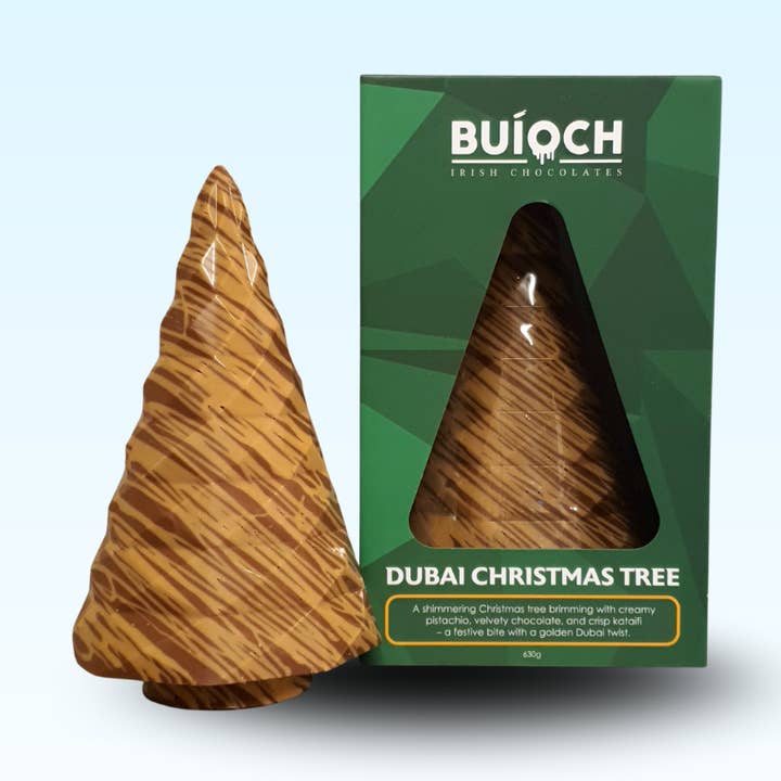 Dubai Christmas Tree - 630g for wholesale by Buíoch Irish Chocolates