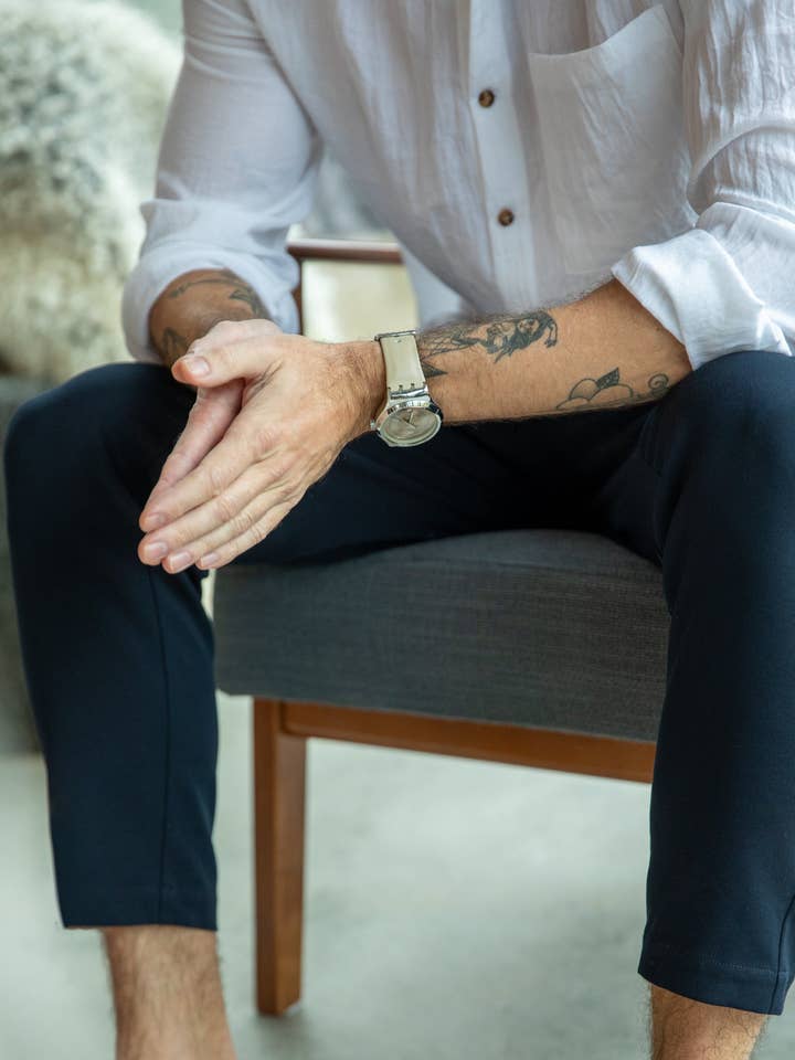 Paul Byxa | Marinblå för wholesale av CHALK