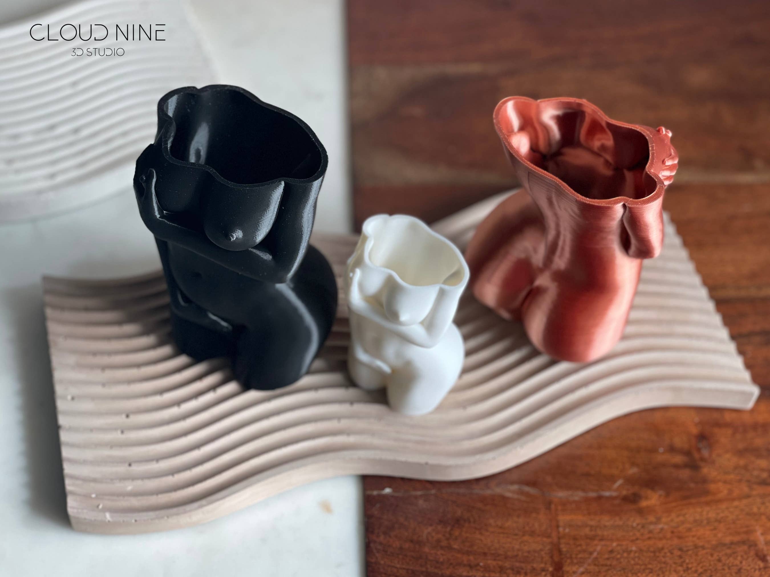 Cloud Nine 3d Studio - Wholesale Plant Pot - Naked Woman Planter, Nude Woman Planter4