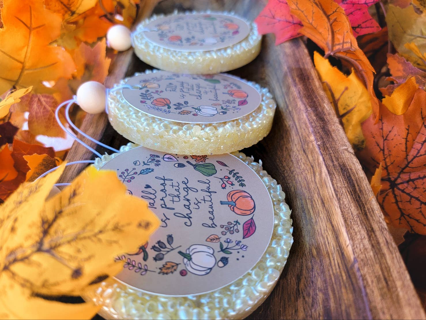 Dulce Flor Co, - Wholesale Car Freshener - Women's - Fall Car Freshies, Autumn, Fall Decor, Car Freshie1