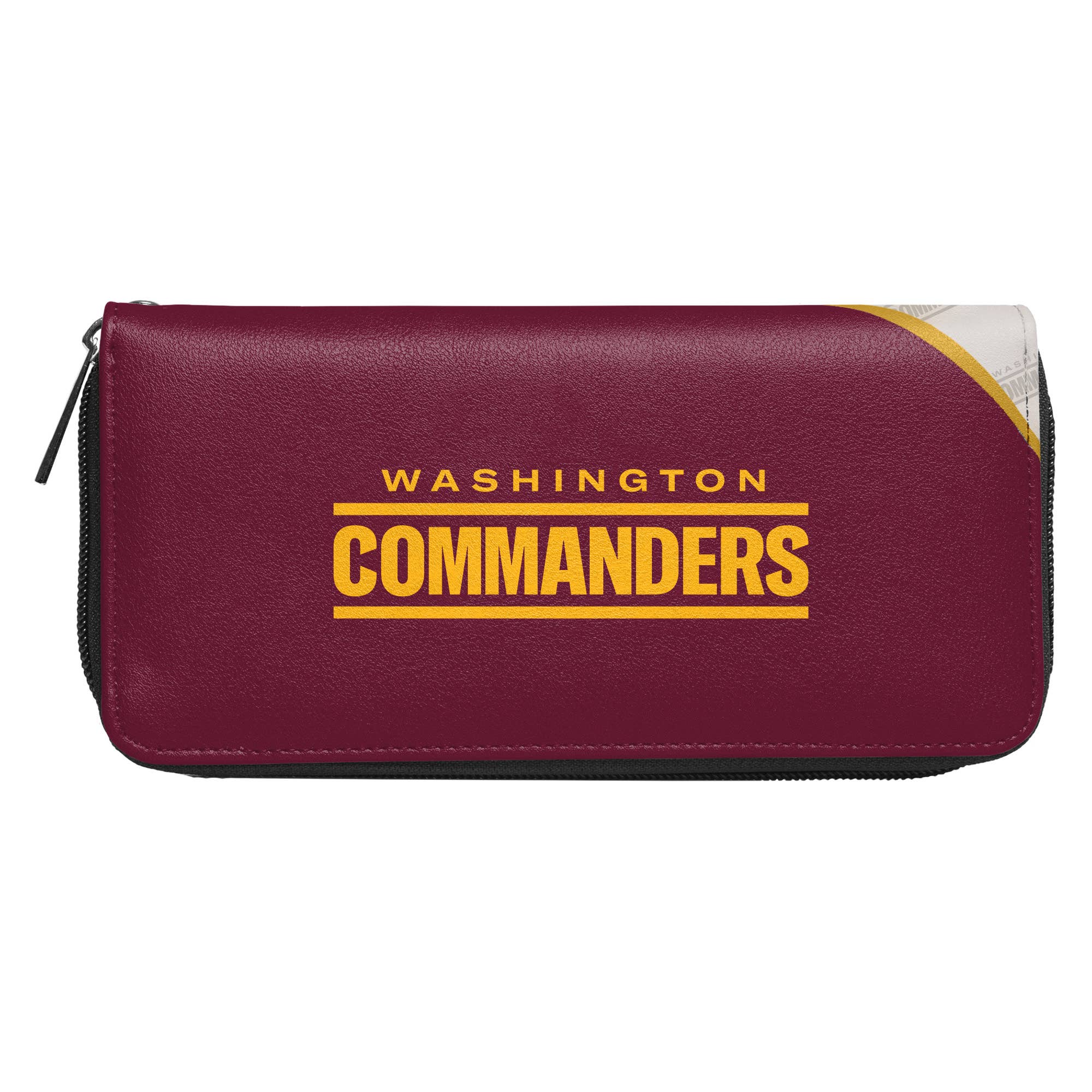 Little Earth Productions - Wholesale Wallet - Women's - NFL Washington Commanders Curve Organizer Zip Wallet1