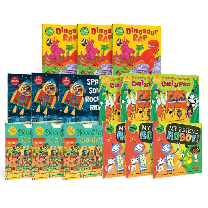 15-copy STEM Singalongs Top-Up Pack for wholesale by Barefoot Books