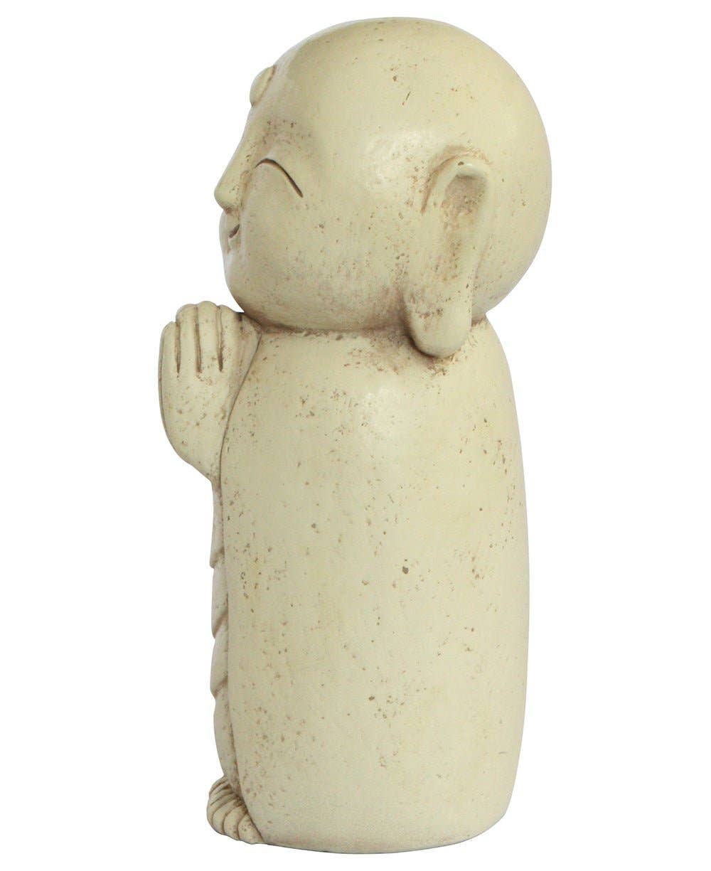 Buddha Groove - Wholesale Decorative Figurine - Peaceful Jizo Garden Statue, 8 Inches6