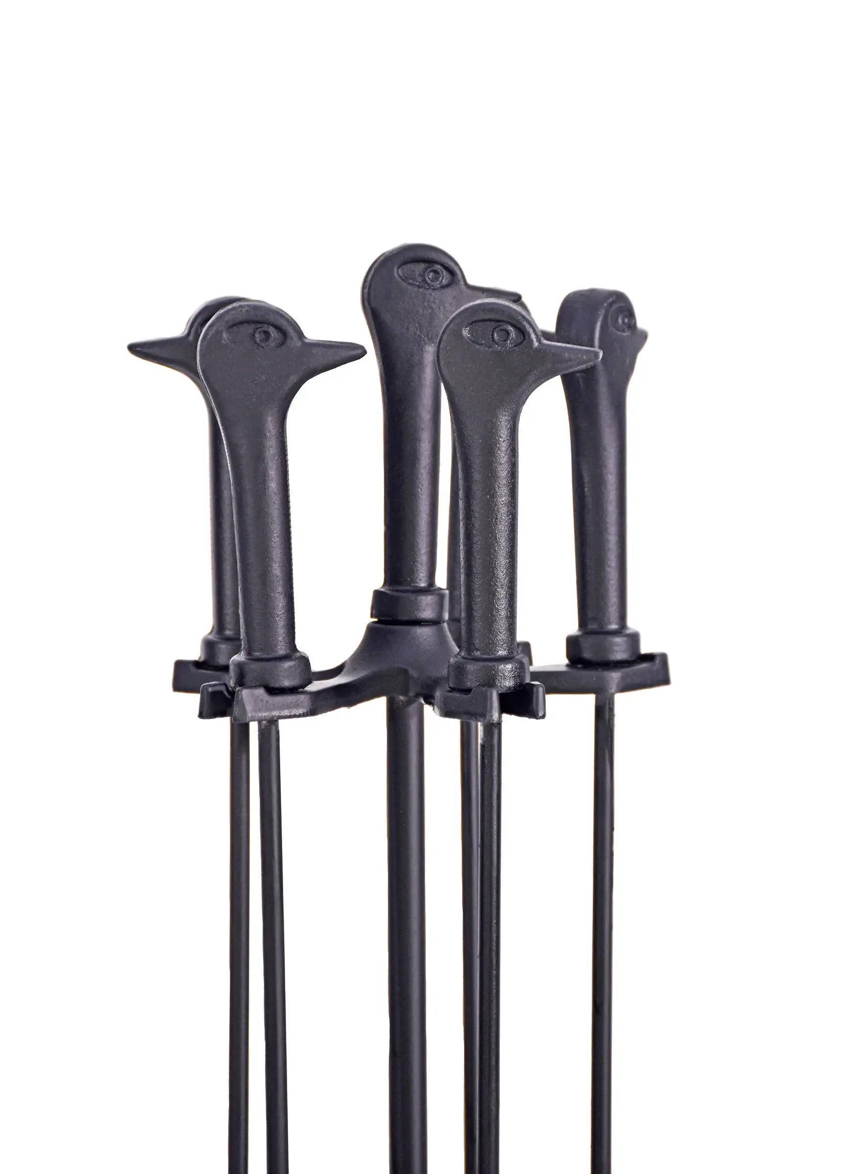 BERA DESIGN LTD - Wholesale Fireplace Screen - 100% Black Fireplace Companion Tool Set Wood holder-Ash5