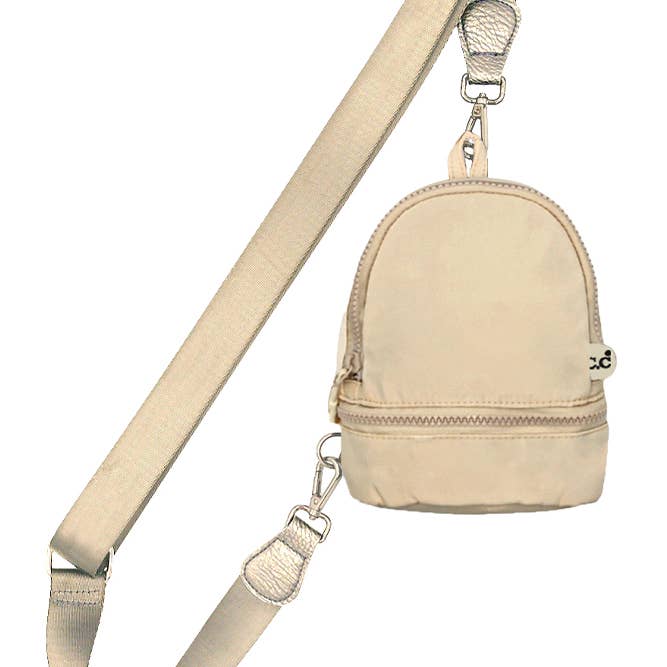 Hana - Wholesale Crossbody Bag - Women's - C.C Mini Solid Sling Backpack