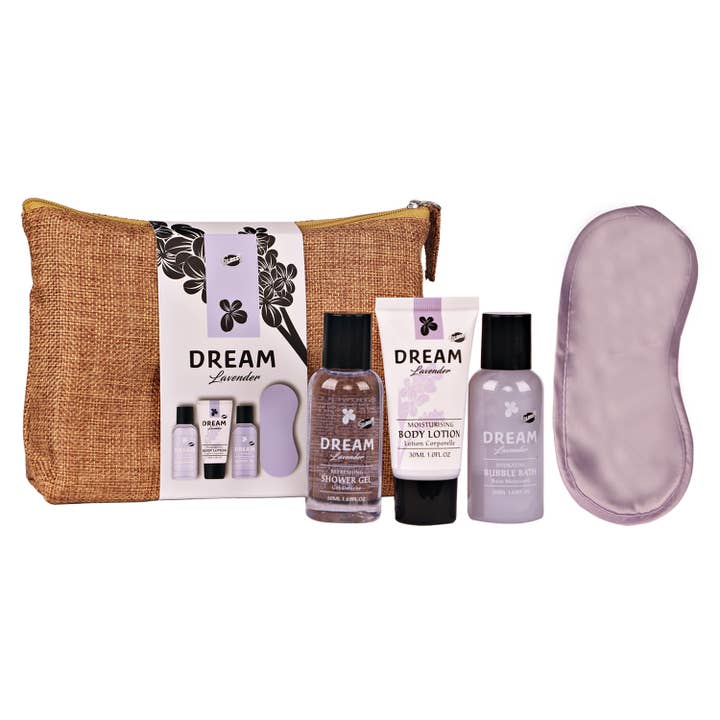 Beauty And Skincare Gift Set - Burlap Case for wholesale by UBM