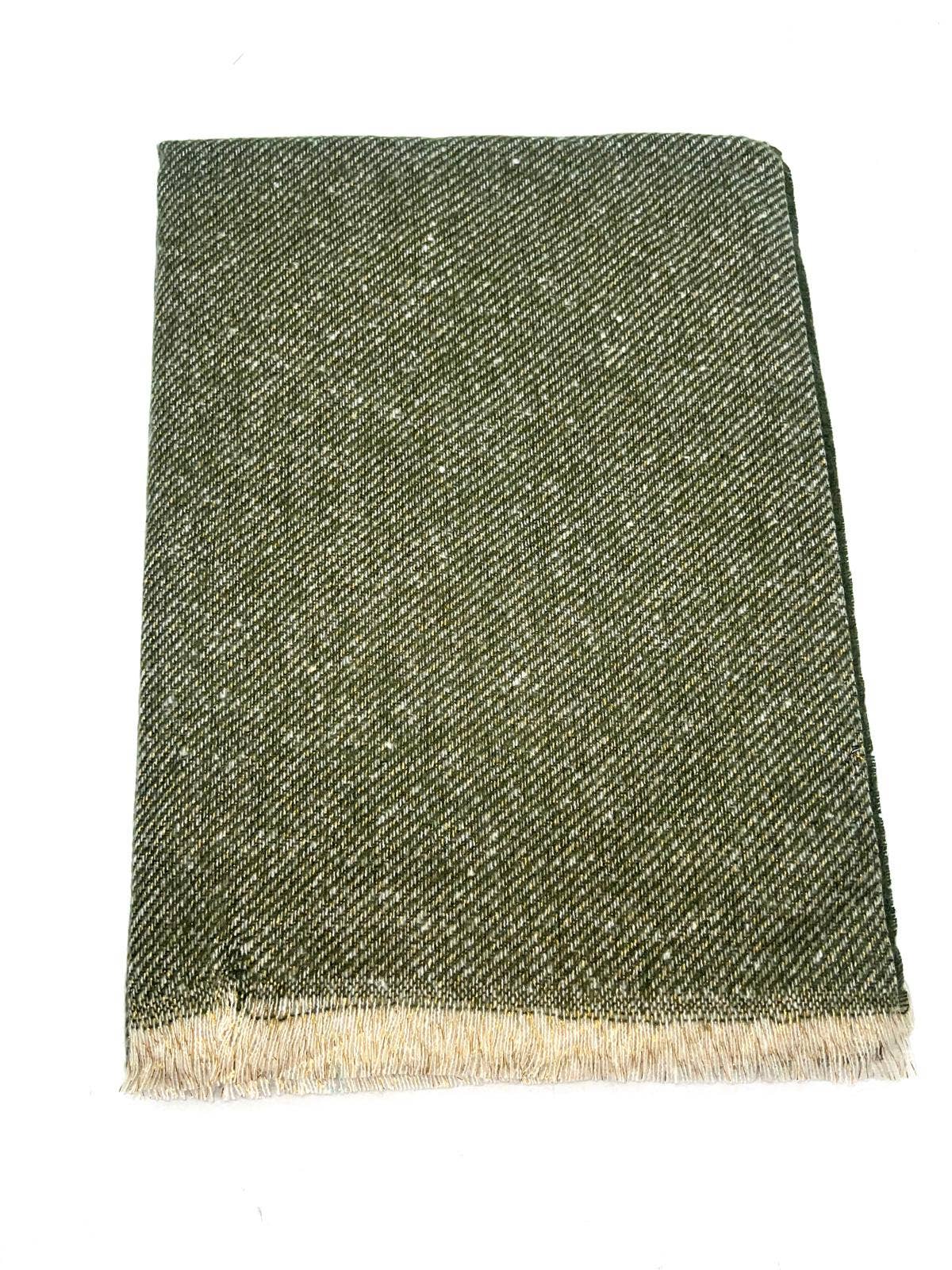 LINETA - Wholesale Scarf - Women's - HH-335 Plain scarf with lurex2