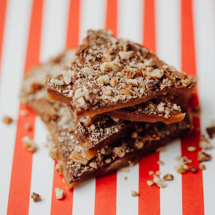 Tasty Good Toffee, LLC - Wholesale Toffee - Milk Chocolate Pecan Toffee3