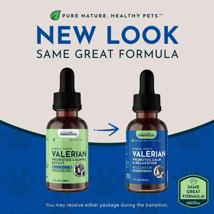 Animal Essentials - Wholesale Pet Supplement - Cat/Dog - Valerian Herbal Tonic | Promotes Calming Effect1