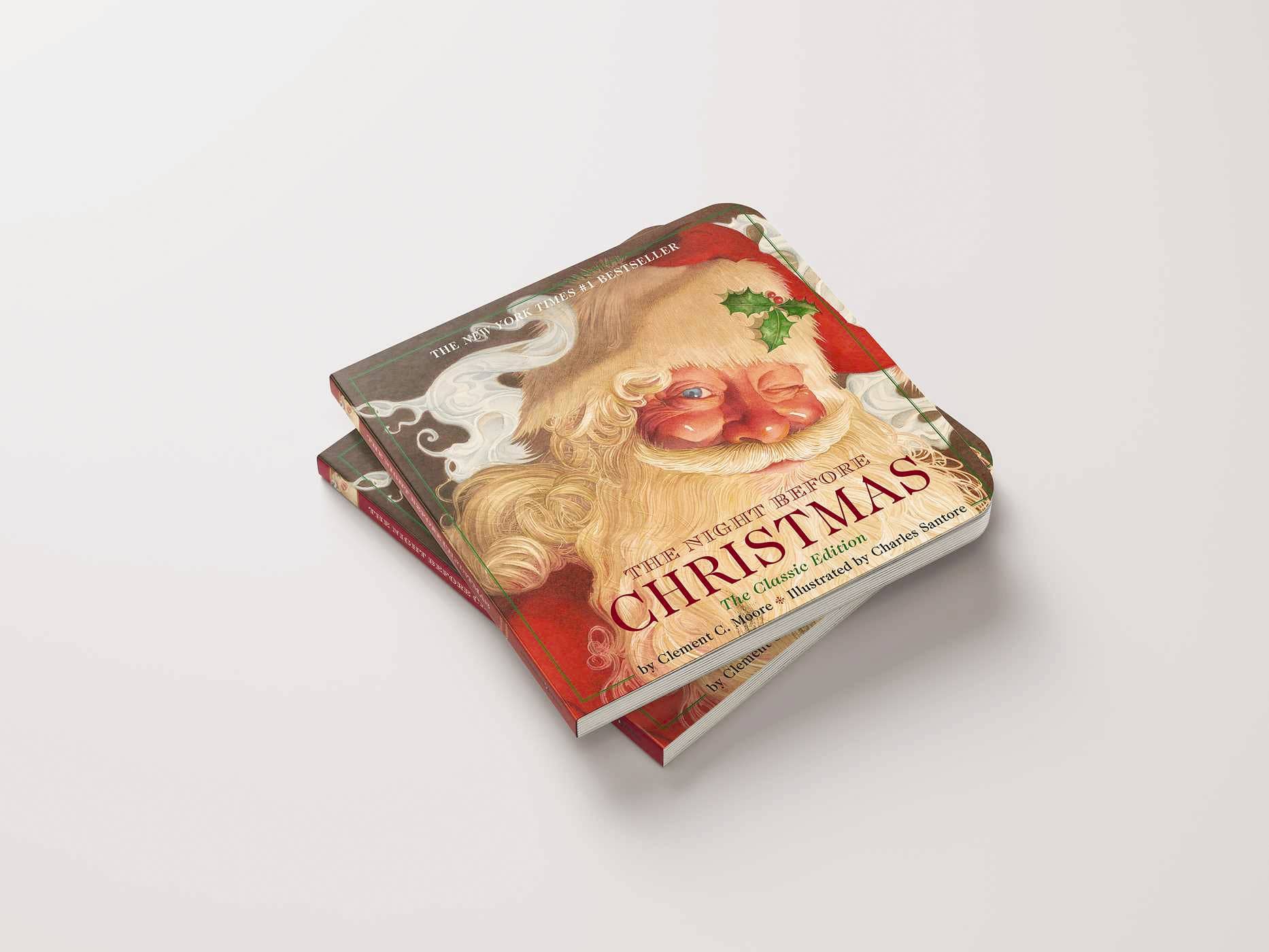 HarperCollins Focus - Wholesale Early Reader Book (6-8) - The Night Before Christmas (Board Book – Classic Edition)1