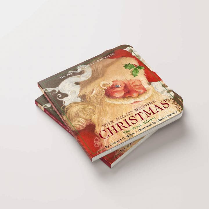 HarperCollins Focus - Wholesale Early Reader Book (6-8) - The Night Before Christmas (Board Book – Classic Edition)1