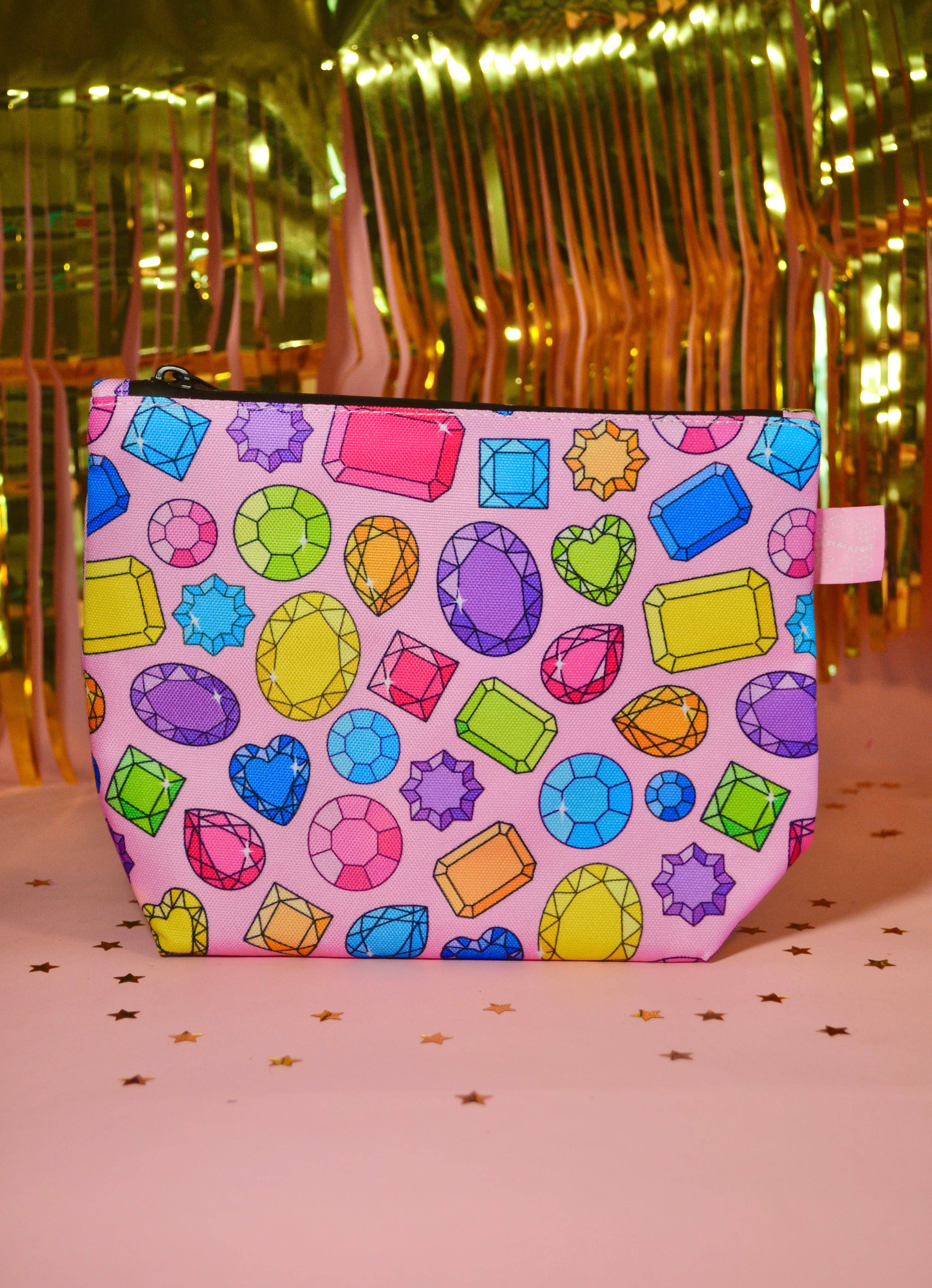 The Peach Fuzz - Wholesale Pouch - Women's - Gemstoned Smell-Proof Stash Bag1