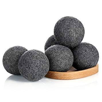 Choice Alpaca Products - Wholesale Dryer Balls - Wet Felted Alpaca Dryer Balls - Grey Aussie