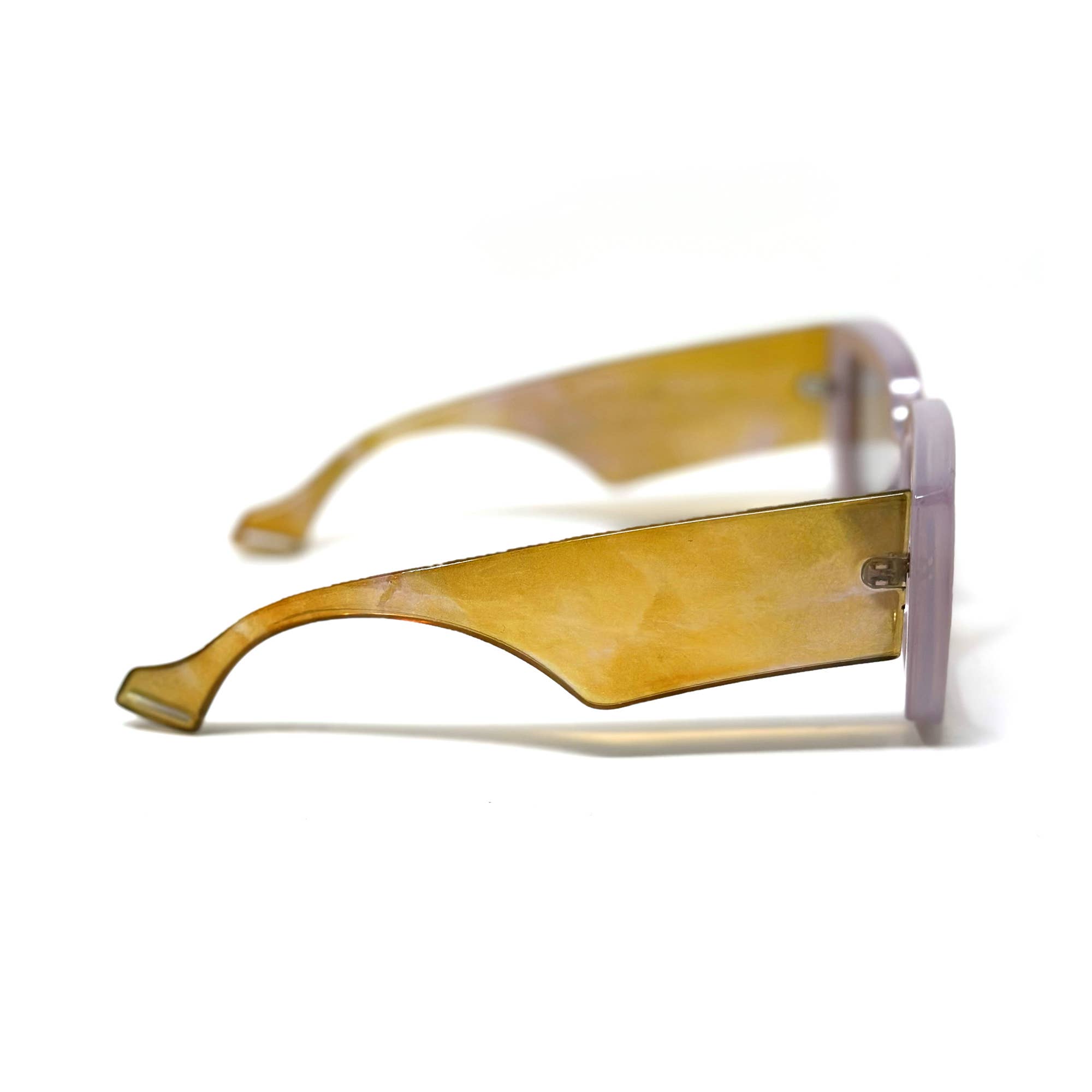 Rainbow Unicorn Birthday Surprise - Wholesale Sunglasses - Women's - Chunky Angular Shira Sunglasses – Retro & Marbleized3