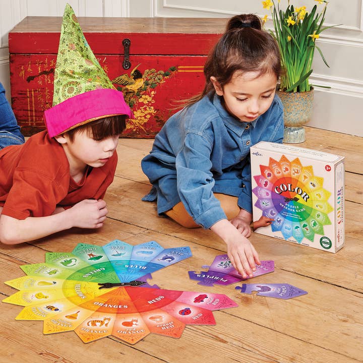 eeBoo - Vente Puzzle – enfant - Jeu Color Puzzle Spinner3