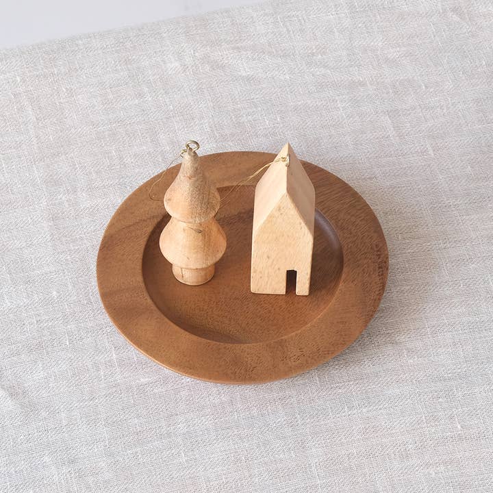 shesay - Wholesale Decorative plate/dish/bowl - Acacia plate as a tableware or accessory case18