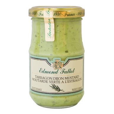 Edmond Fallot Green Tarragon Mustard 7oz for wholesale by The French Farm