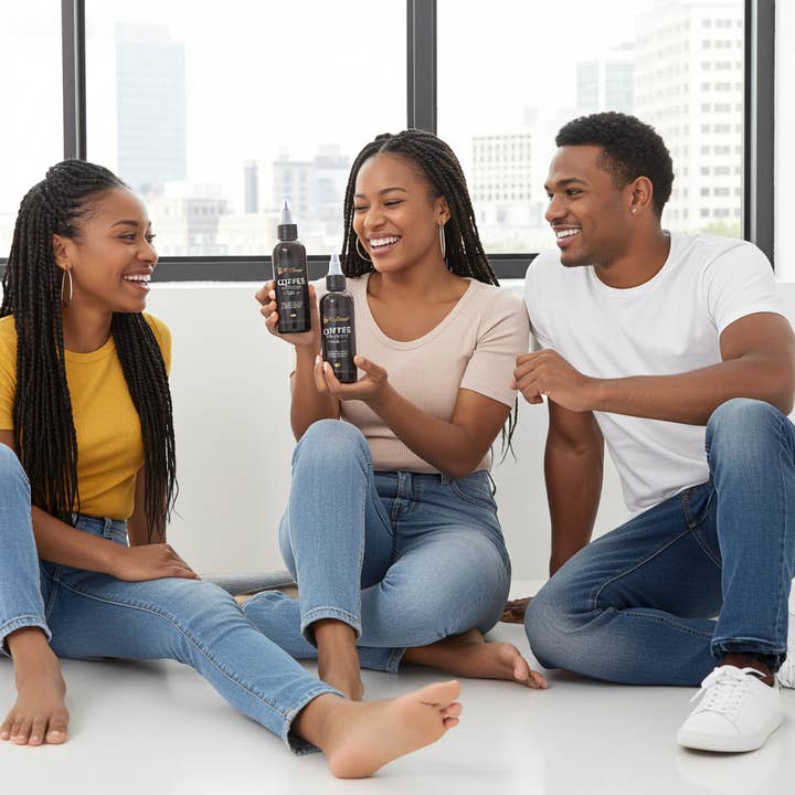 S-Secrets - Wholesale Hair Oil - Coffee Hair Growth Oil 4oz - Scalp Stimulator with Herbs, Biotin & Essential Oils for All Hair Types8