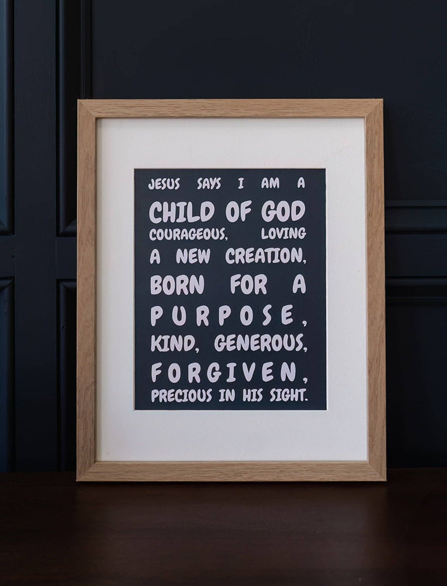 Jenessa Wait - Wholesale Art Print - 8x10 Jesus Says I am0
