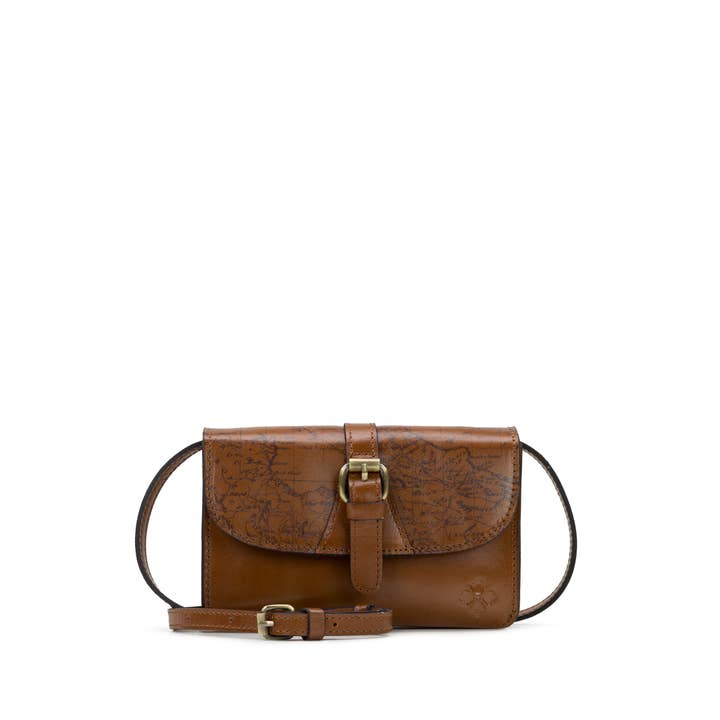 Patricia Nash Torri Crossbody - Signature Map Print for wholesale by Patricia Nash