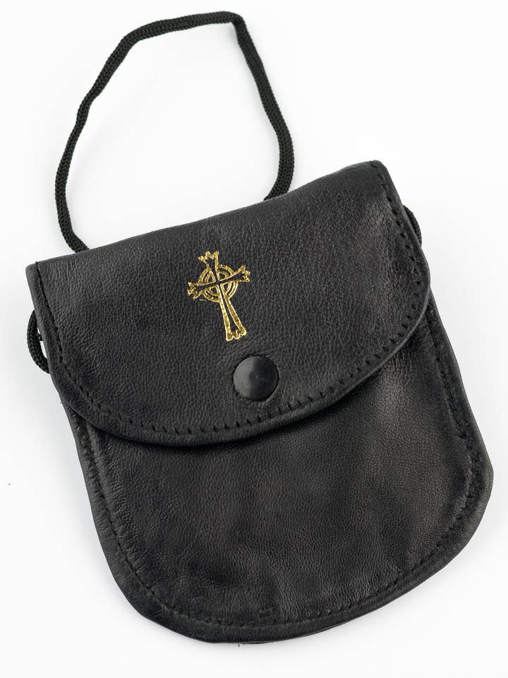 Leather Burse Pyx Case # 9504/S for wholesale by mds