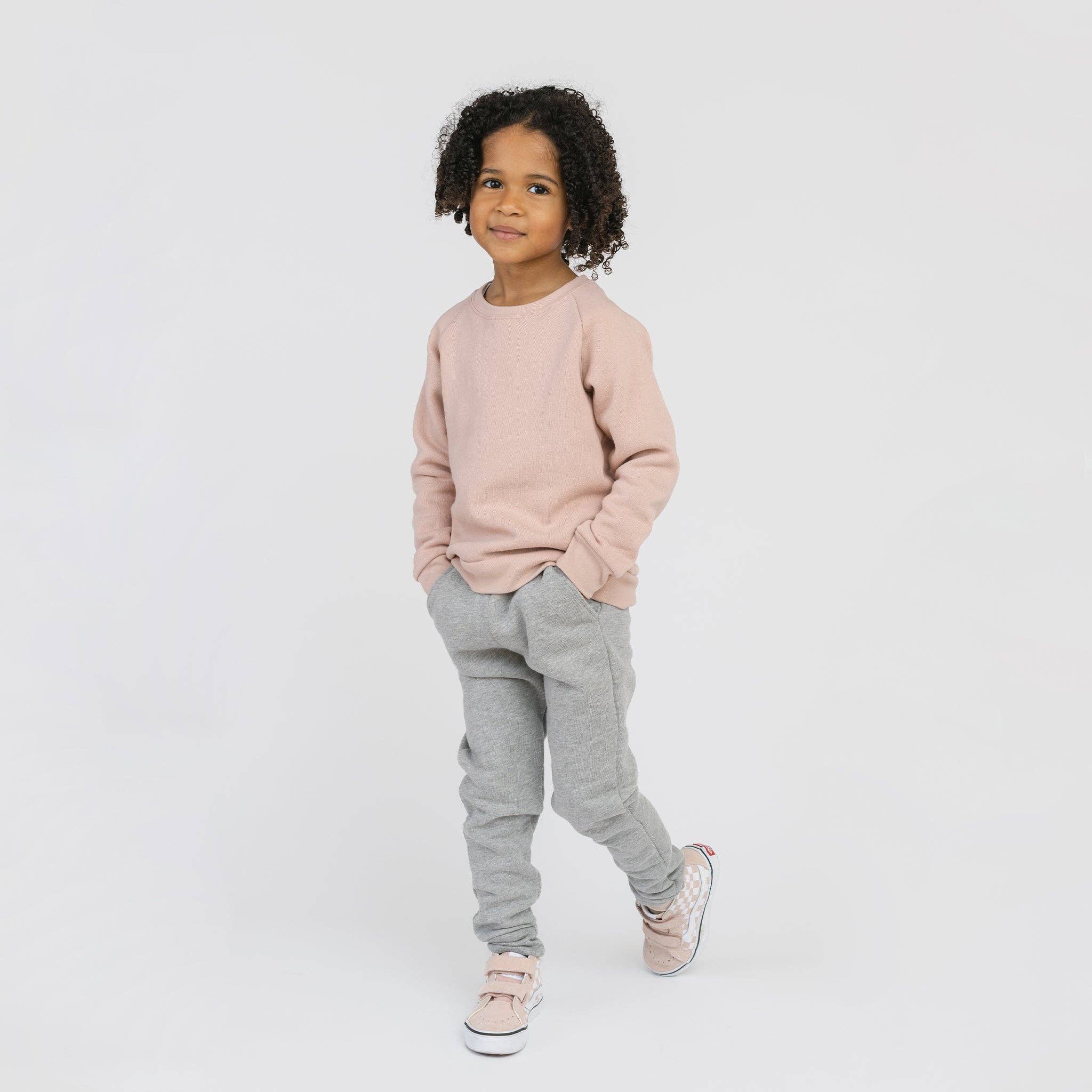 mini mioche collective inc. - Wholesale Lounge Sweatpants/Joggers - Kids - Premium GOTS-Certified Organic Plush Skinny Sweats15