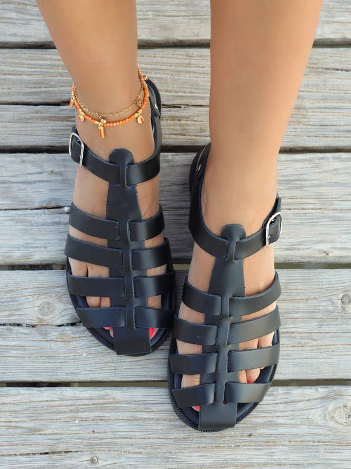 Madammeshushu - Wholesale Sandals - Women's - Fisherman Leather Sandals for women with soft bed7