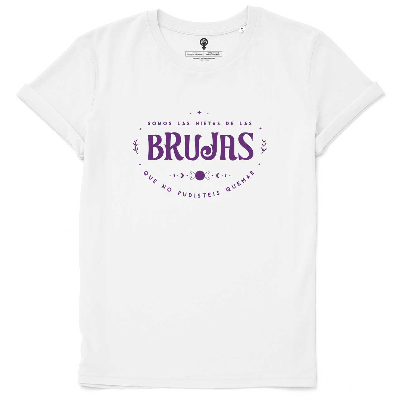 FEM - Wholesale Screen Printed T-Shirt - Women's - We are the granddaughters of witches 🌙💜3