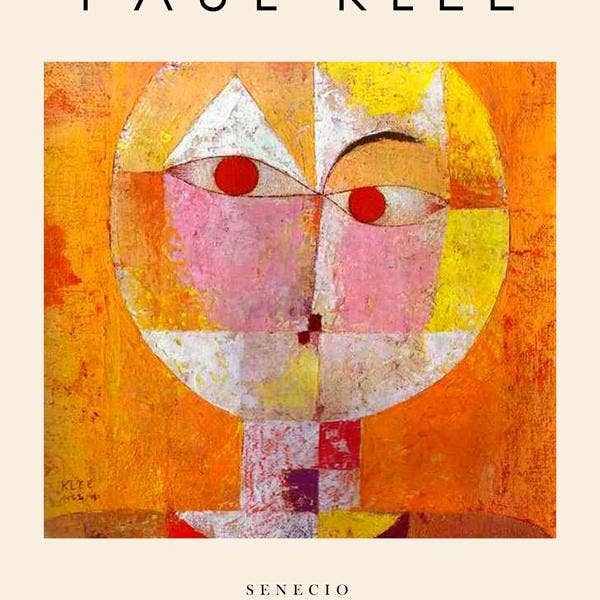 Artesta - Wholesale Poster - Senecio Exhibition - Paul Klee 5